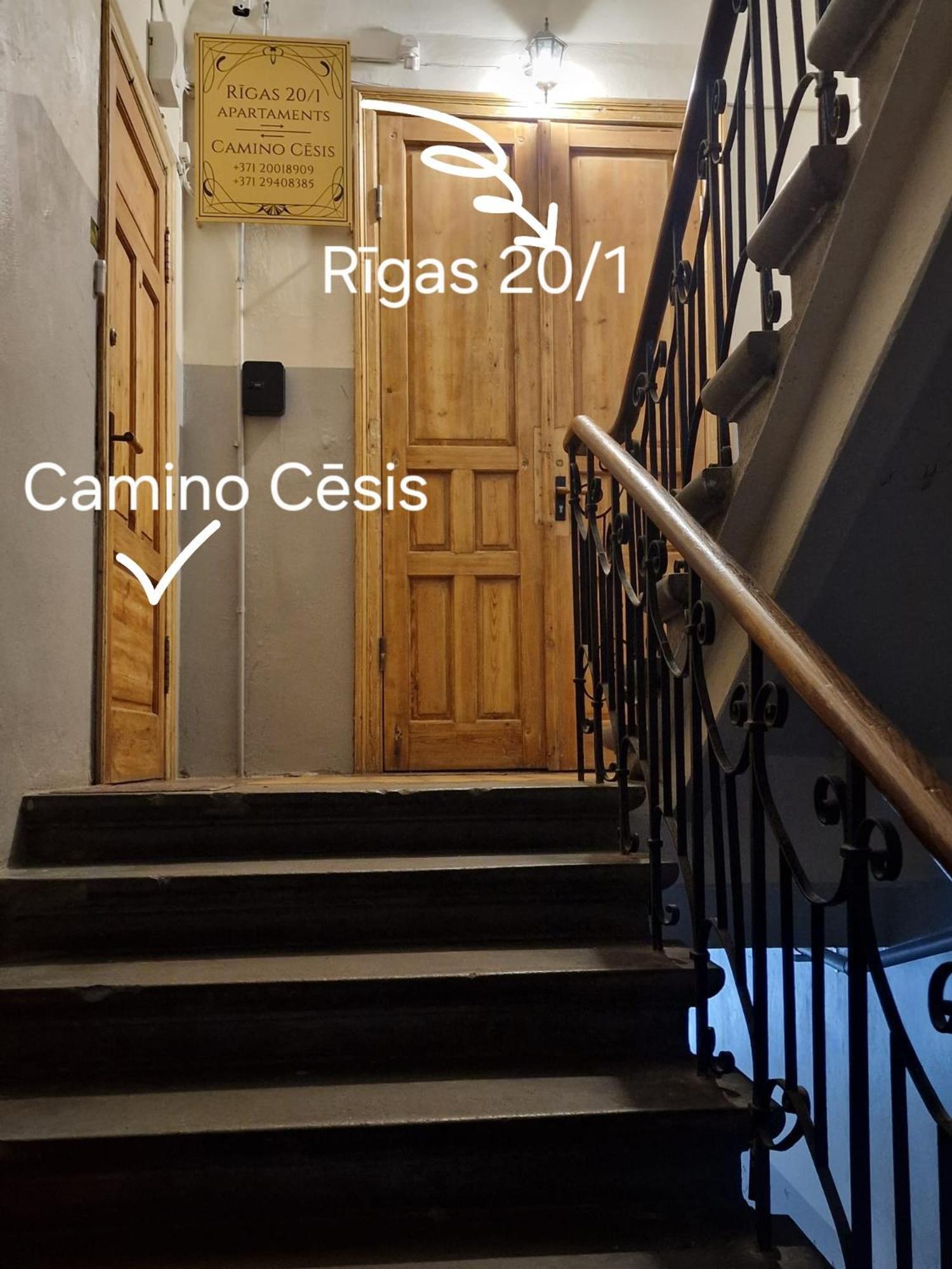 Rigas 20/1 Apartaments Cēsis Exteriér fotografie